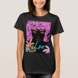 Leo Zodiac Teken Horoscoop Astrologie Vrouwen T-shirt