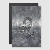 Leo Zodiac-teken in industriële stijl (Voorkant / Achterkant)