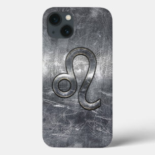 Leo Zodiac-teken in industriële stijl Case-Mate iPhone Case