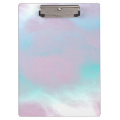 Leo Zodiac-teken op Pastels Nacre Style Print Klembord (Voorkant)