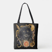Leo Zodiac Tote Bag (Achterkant)