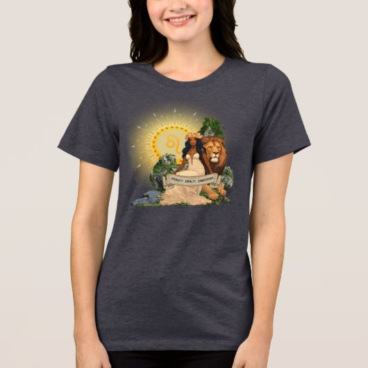 Leo Zodiac Traits T-shirt (Voorkant)