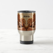 Leo Zodiac Travel Mug Personalized Gift Reisbeker (Center)