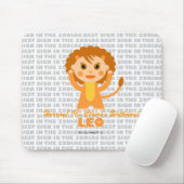 Leo Zodiac voor kinderen Muismat (Met muis)