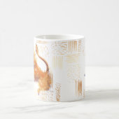 Leo Zodiac Waterverf Birthday Mok (Center)