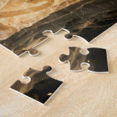 Leo Zodiac with Warrior Riding a Fiery Winged Lion Legpuzzel (Zijkant)