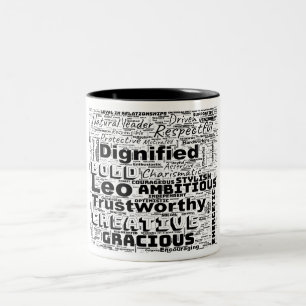 Leo Zodiac Word Cloud Inspiration Mok