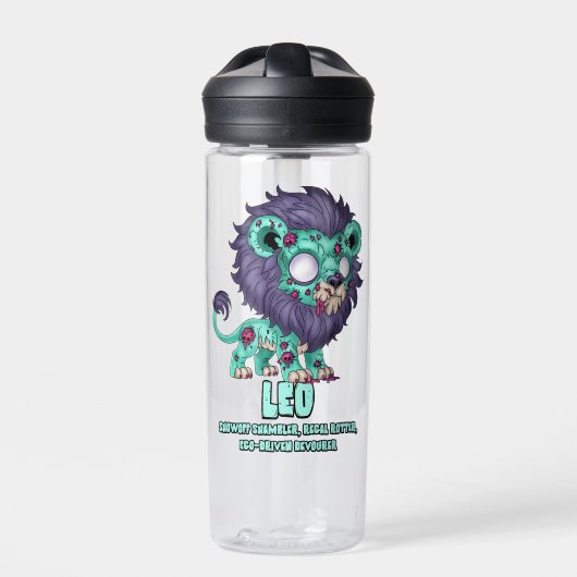 Leo Zombie Waterfles (Voorkant)