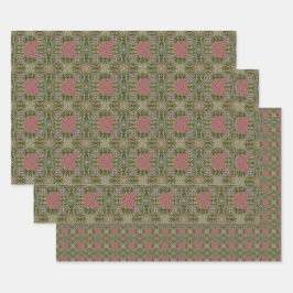 Leoch Forest Heart Inpakpapier Vel