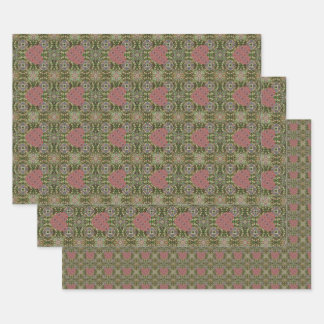 Leoch Forest Heart Inpakpapier Vel