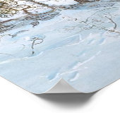 Leodinovich: Elk in het bos Poster (Hoek)