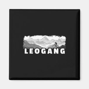 Leogang Oostenrijk Mountainbiken Mtb Fietsen Magneet
