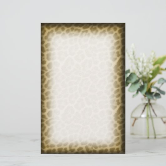 leogold briefpapier (Staand voorkant)