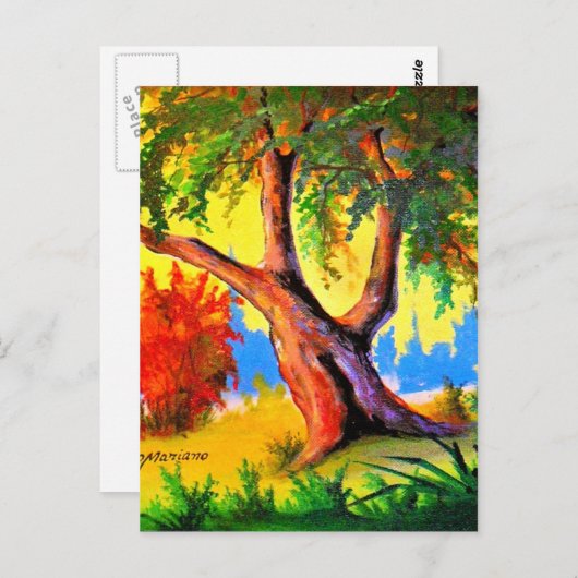 LEOMARIANO ART WORKS BRIEFKAART (Voorkant / Achterkant)