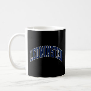 Leominster Massachusetts MA Varsity Style Navy Tex Koffiemok