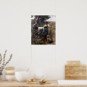 Léon Augustin Lhermitte The Grape Harvest Poster (Keuken)