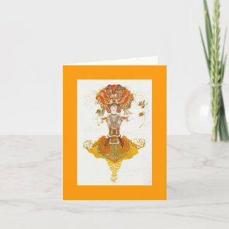 Leon Bakst Ballet Kaart