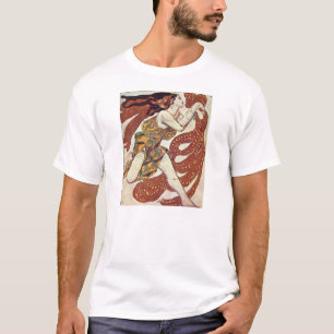 Leon Bakst-Costume design voor een bacchante T-shirt