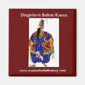 Leon Bakst Magnet (Voorkant)