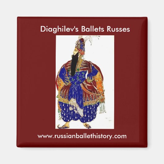 Leon Bakst Magnet (Voorkant)