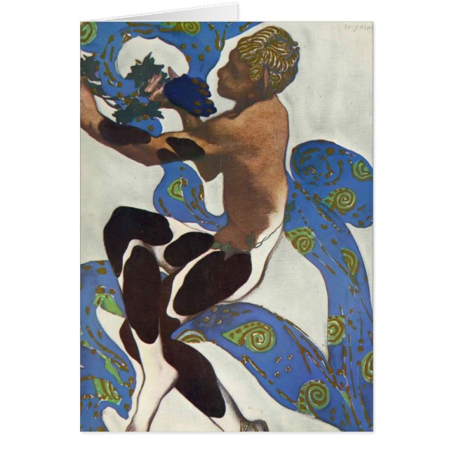 Leon Bakst: Nijinsky's Faun Costume (Voorkant)