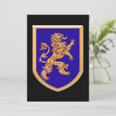 Leon Blue Shield Kaart (Staand voorkant)