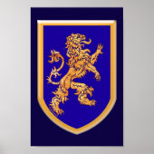 Leon Blue Shield Poster (Voorkant)