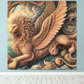 Leon Canvas Afdruk (Insitu (Houten vloer))