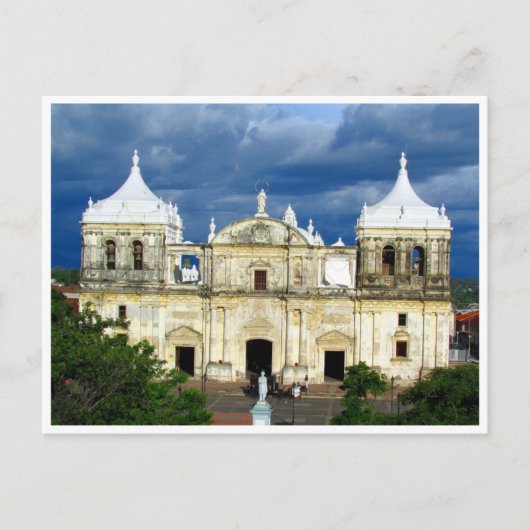 león cathedraal briefkaart (Voorkant)