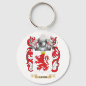 Leon Coat of Arms (familiekust) Sleutelhanger (Voorkant)