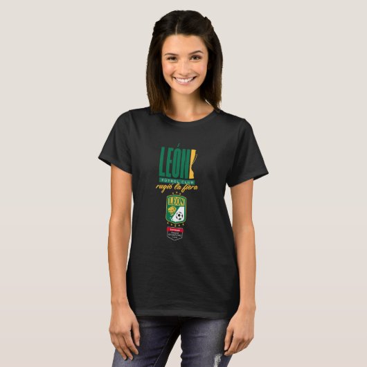 León Concacaf Champions League 2023 winnaar T-shirt (Voorkant volledig)