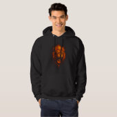 León de fuego Sudadera Hoodie (Voorkant volledig)