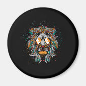 Leon de koning van de dierentuin van het Oerwoud G Magneet (Voorkant)