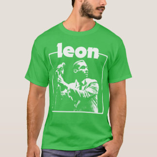 Leon de witte stencil t-shirt