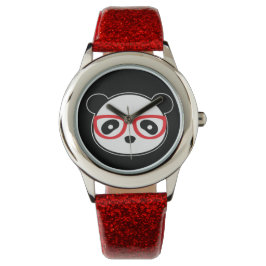 Leon Face the Panda Beer Horloge