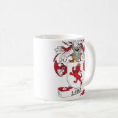 Leon Family Crest Koffiemok (Voorkant rechts)