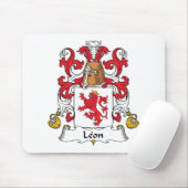 Leon Family Crest Muismat (Met muis)