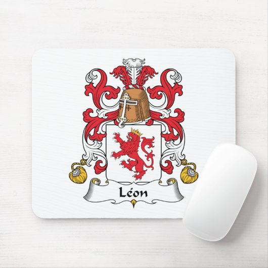 Leon Family Crest Muismat (Met muis)