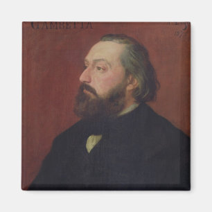 Leon Gambetta 1875 Magneet