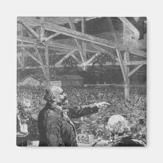 Leon Gambetta 2 Magneet (Voorkant)