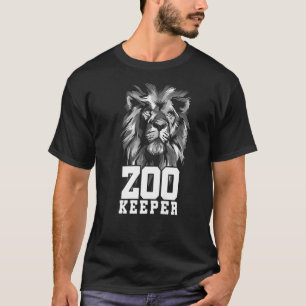 Leon Graphic Animal Keeper Zoo Keeper Dierentuinen T-shirt