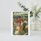 Leon Herrmann De Grote ~  Magische Wet Briefkaart (Staand voorkant)