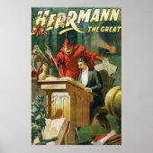 Leon Herrmann De Grote ~  Magische Wet Poster (Voorkant)