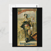 Leon Herrmann Magicia ~  Magische Wet Briefkaart (Voorkant / Achterkant)