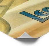 Leon Herrmann  Magician  Vintage Poster (Hoek)