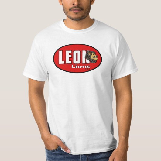 LEON HOGE SCHOOL LIONS T-SHIRT (Voorkant)