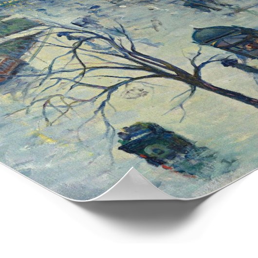 Leon Kroll - Broadway Zoekend South Poster (Hoek)