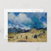 Leon Kroll Santa Fe Hills 1917 Briefkaart (Voorkant / Achterkant)