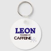 Leon met cafeïne sleutelhanger (Voorkant)