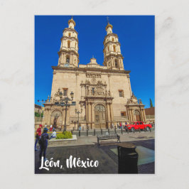 León, Mexico, Kathedraal Briefkaart